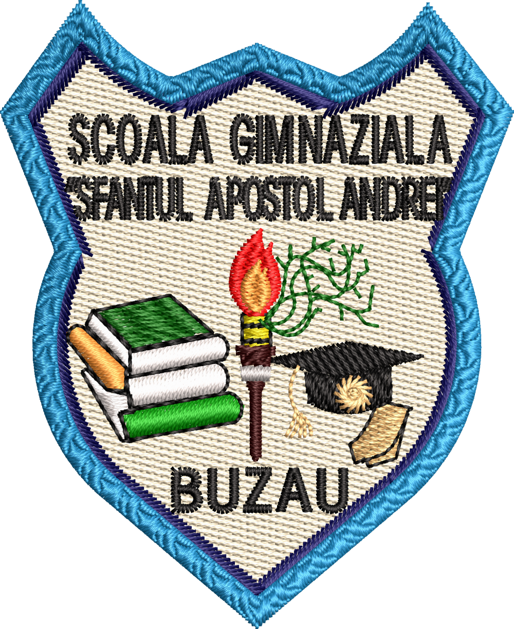 EMBLEMA SCOLARA  - "Școala Gimnazială "Sfântul Apostol Andrei"